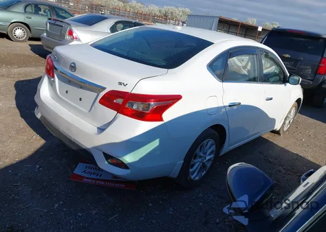 2018 Nissan Sentra Sv z USA, uszkodzony, nr VIN 3N1AB7AP3JL651648